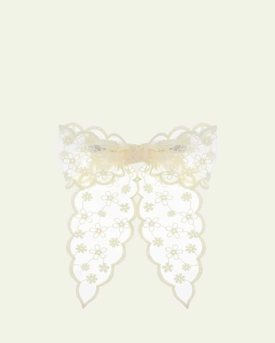 Wallflower Bow Barrette